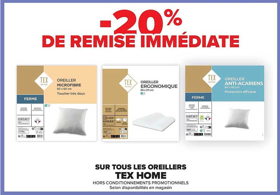 -20% DE REMISE IMMÉDIATE