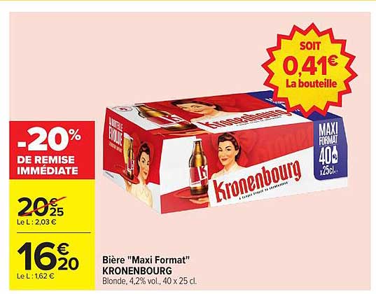 -20% DE REMISE IMMEDIATE