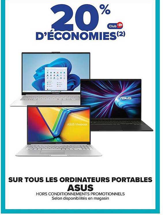20% D'ÉCONOMIES(2)