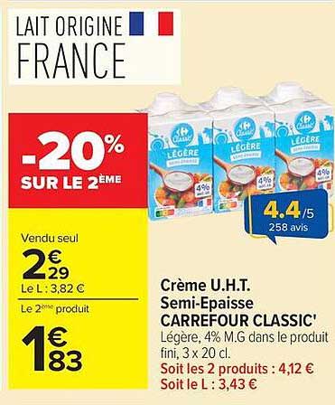 -20% SUR LE 2ÈME