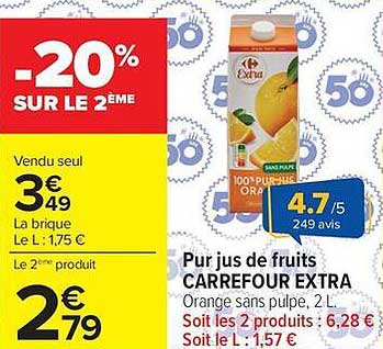 -20% SUR LE 2ÈME