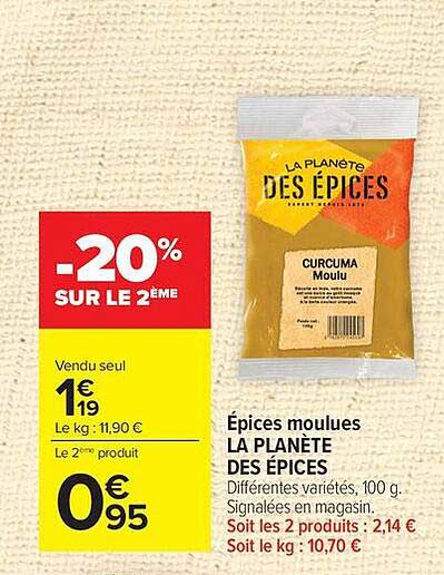 -20% SUR LE 2ème
