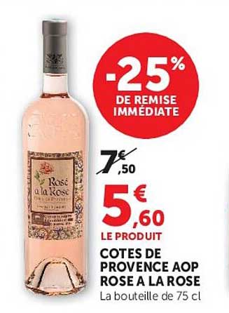 -25% DE REMISE IMMÉDIATE