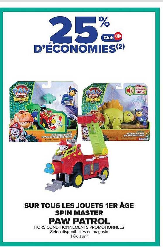 25% D'ÉCONOMIES(2) Club Carrefour