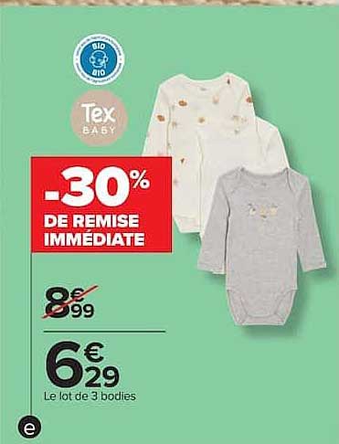 -30% DE REMISE IMMÉDIATE