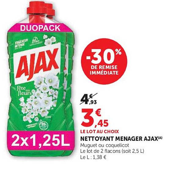 -30% DE REMISE IMMÉDIATE