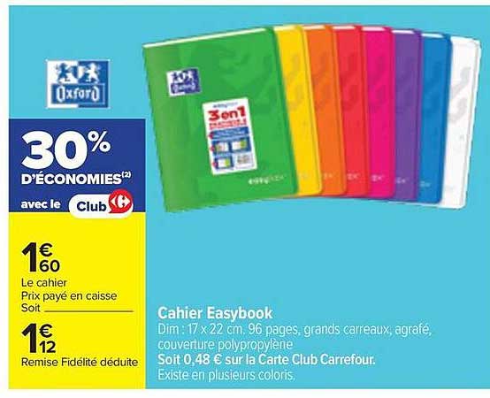 30% D'ÉCONOMIES avec le Club Carrefour