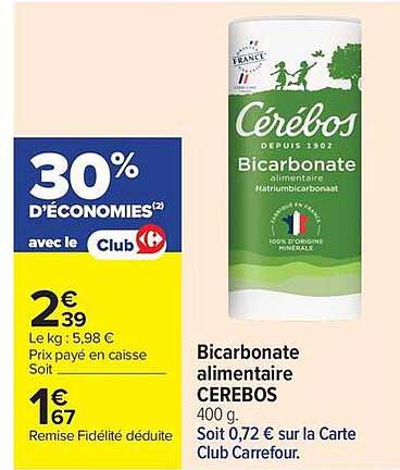 30% D'ÉCONOMIES avec le Club Carrefour