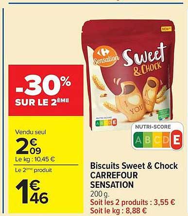 -30% SUR LE 2ÈME