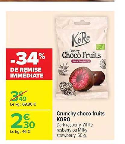-34% DE REMISE IMMÉDIATE