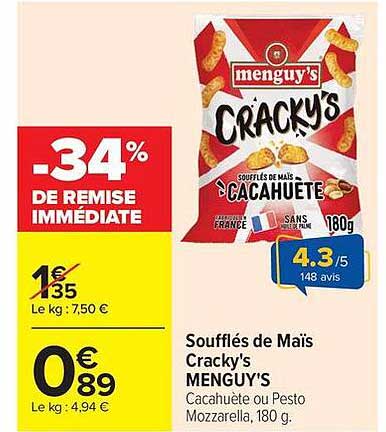 -34% DE REMISE IMMÉDIATE