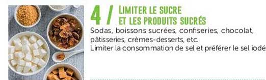 4 / LIMITER LE SUCRE ET LES PRODUITS SUCRÉS