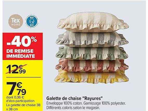 -40% DE REMISE IMMÉDIATE