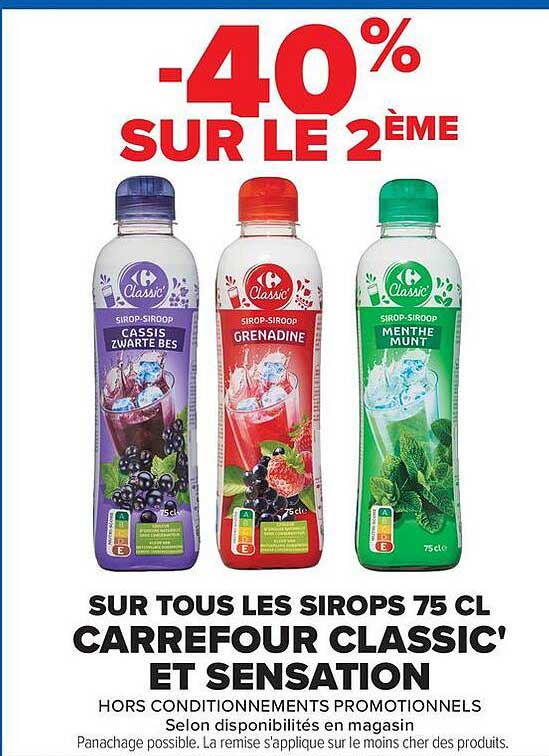 -40% SUR LE 2ÈME