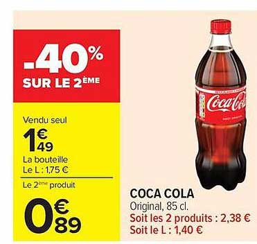 -40% SUR LE 2ÈME