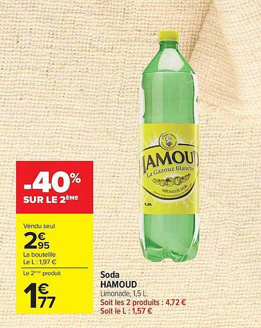 -40% SUR LE 2EME