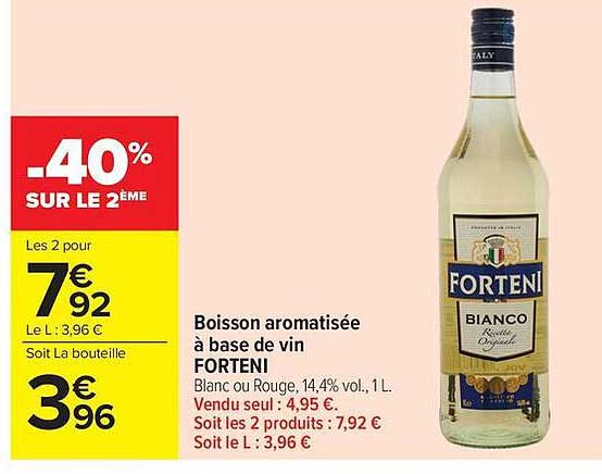-40% SUR LE 2ÈME