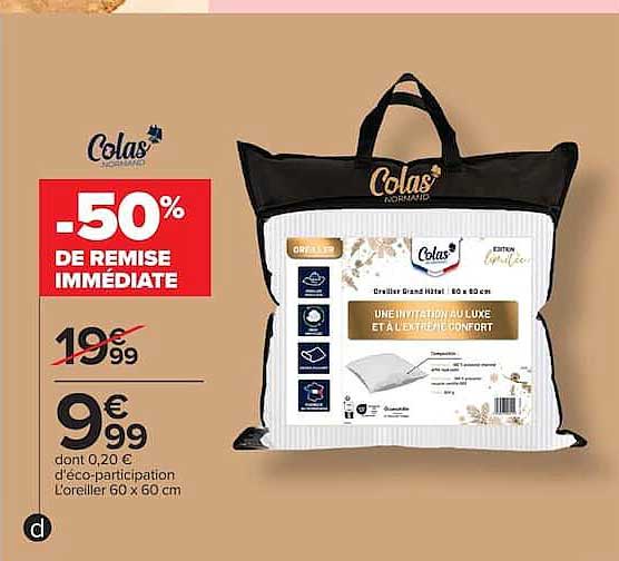 -50% DE REMISE IMMÉDIATE