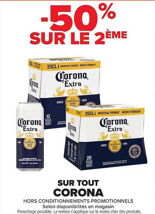 -50% SUR LE 2ÈME