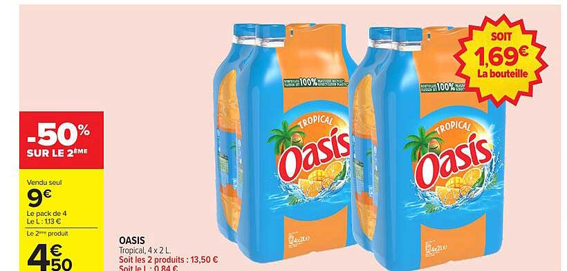 -50% SUR LE 2ÈME