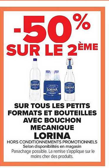 -50% SUR LE 2ÈME