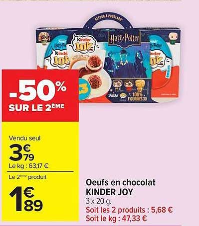 50% SUR LE 2ÈME