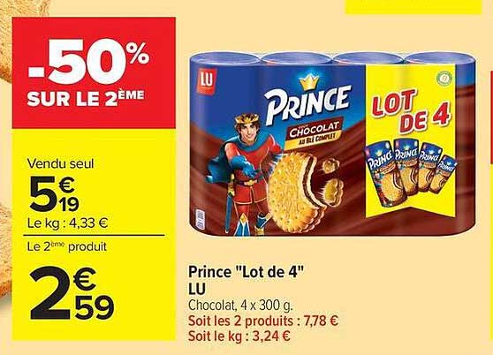 -50% SUR LE 2ÈME