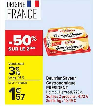 -50% SUR LE 2ÈME