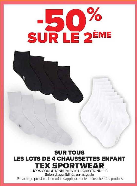 -50% SUR LE 2ÈME