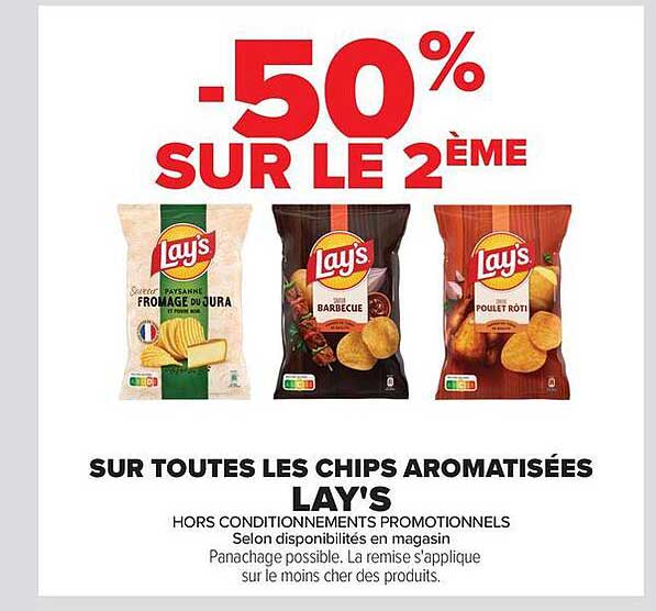 -50% SUR LE 2ÈME
