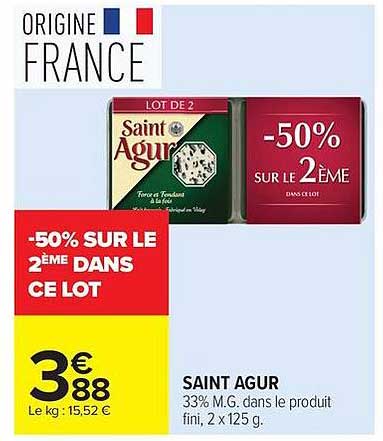-50% SUR LE 2ÈME DANS CE LOT