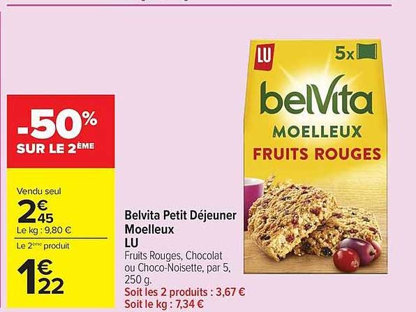 -50% SUR LE 2ÈME