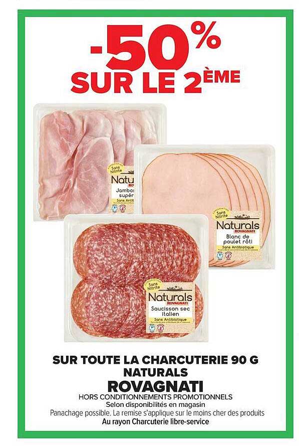 -50% SUR LE 2ÈME