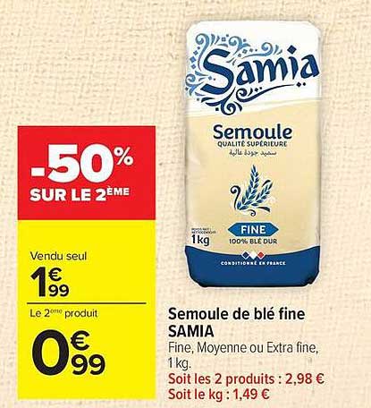 -50% SUR LE 2ÈME