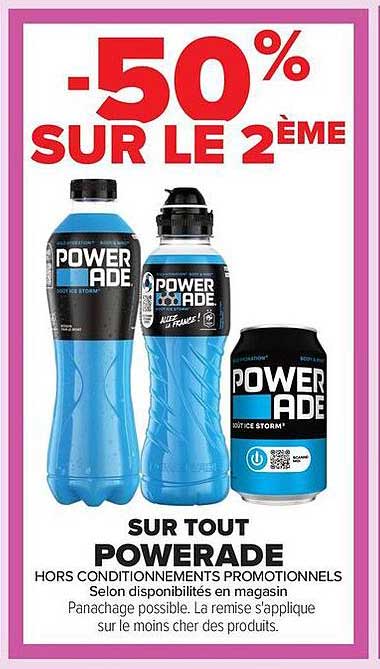 -50% SUR LE 2ÈME