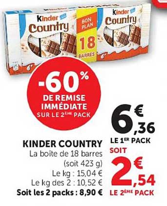 -60% DE REMISE IMMÉDIATE SUR LE 2ÈME PACK