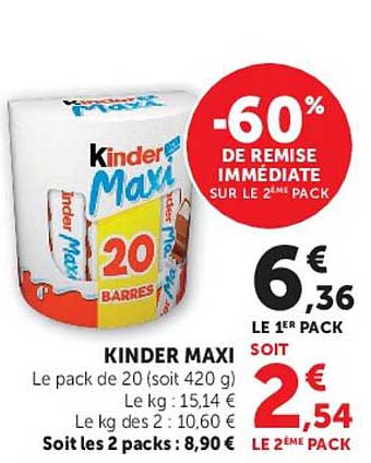 -60% DE REMISE IMMÉDIATE SUR LE 2ÈME PACK