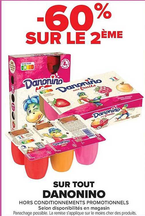 -60% SUR LE 2ÈME