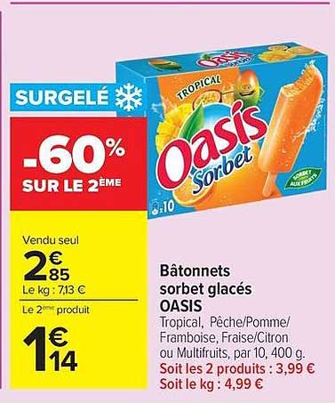 -60% SUR LE 2ÈME