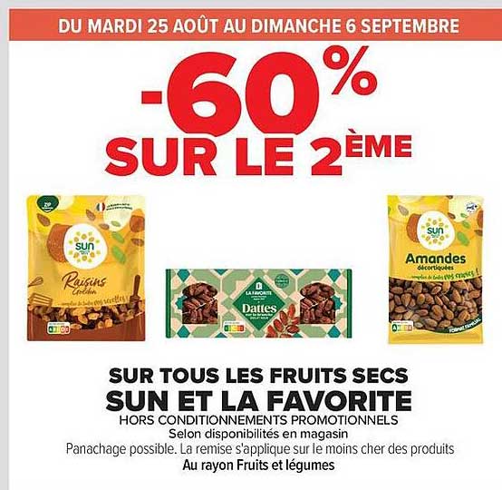 -60% SUR LE 2ÈME