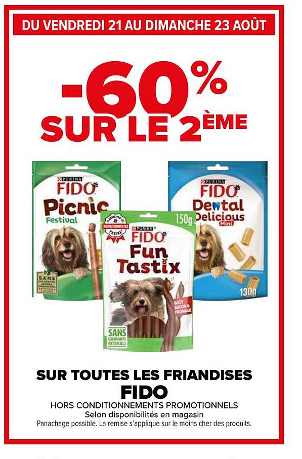 -60% SUR LE 2ÈME