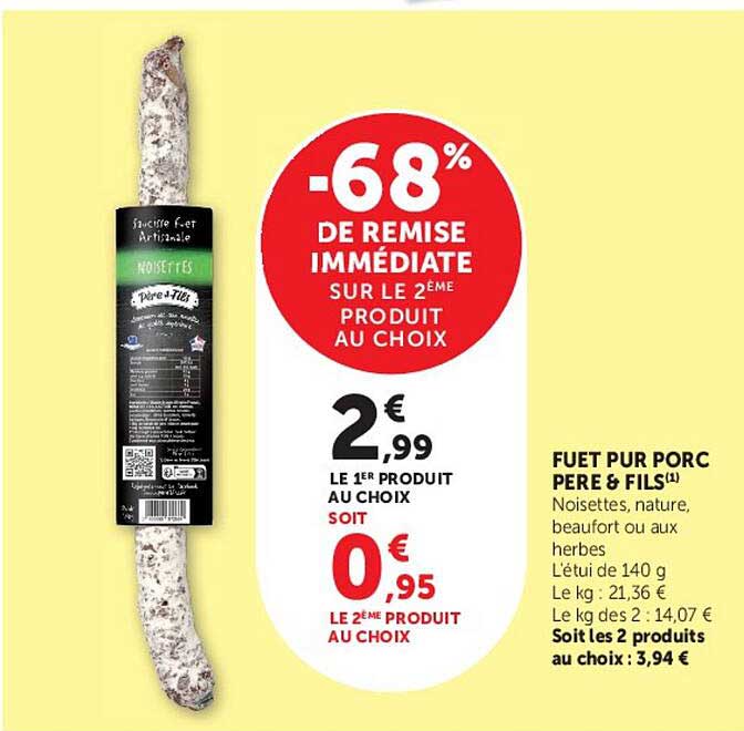 -68% DE REMISE IMMÉDIATE SUR LE 2ÈME PRODUIT AU CHOIX
