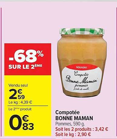 -68% SUR LE 2ÈME