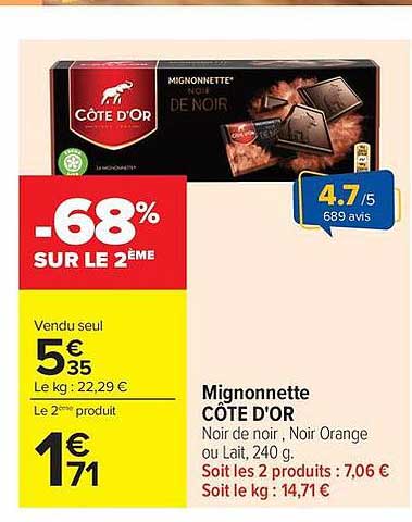 -68% SUR LE 2ÈME