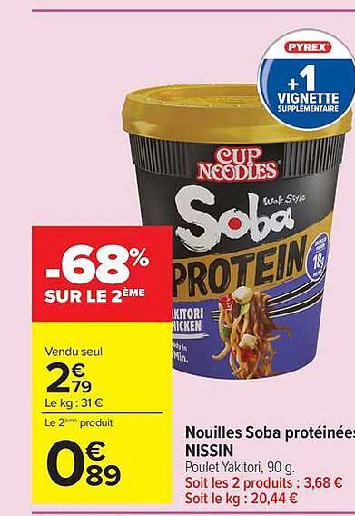 -68% SUR LE 2ÈME
