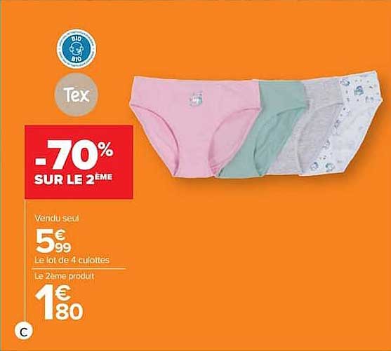 -70% SUR LE 2ÈME