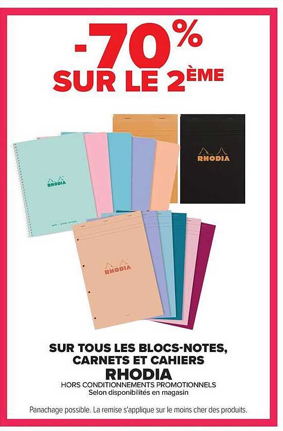-70% SUR LE 2ÈME