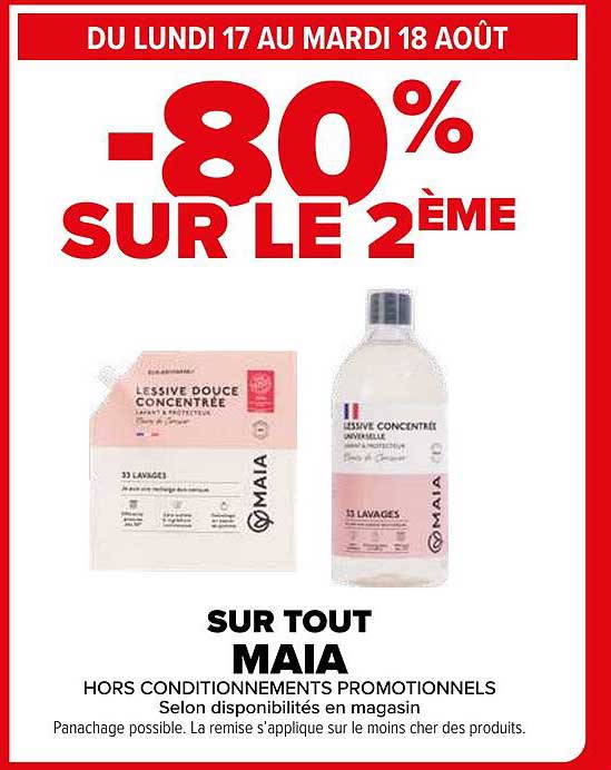 -80% SUR LE 2ÈME