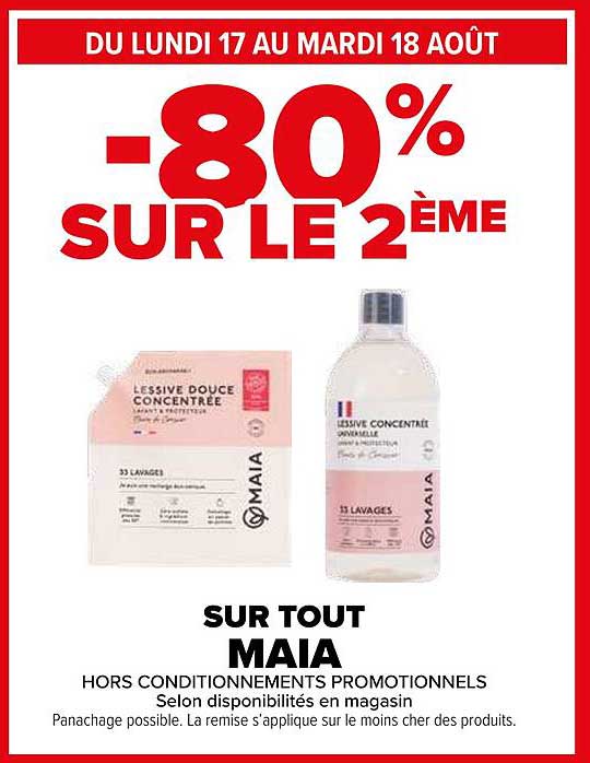 -80% SUR LE 2ÈME