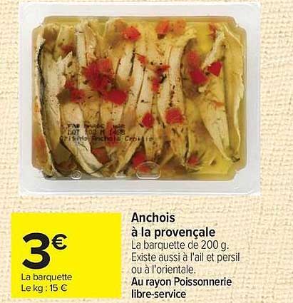 Anchois à la provençale